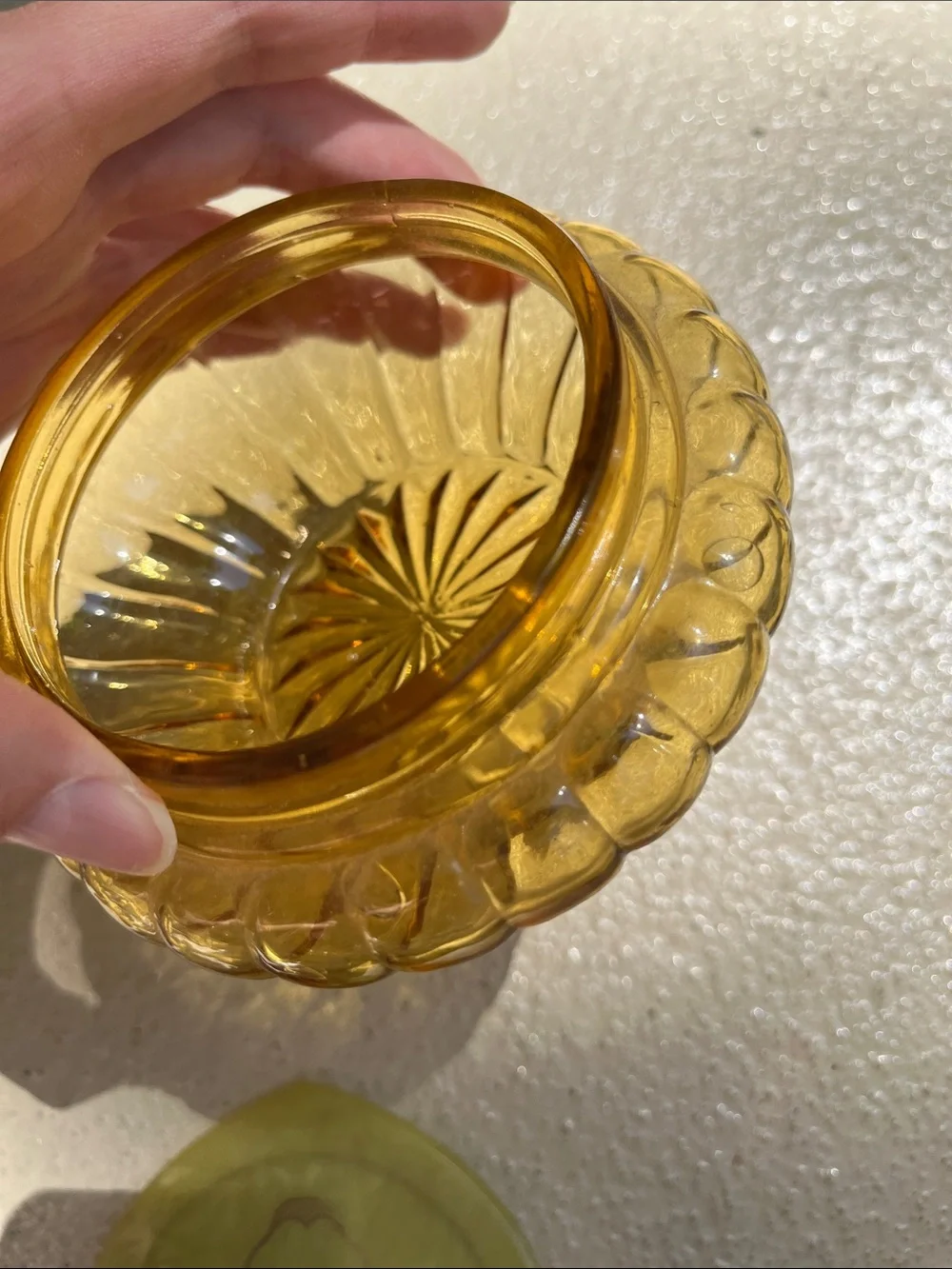 Art Deco Celluloid Bakelite Powder Dish - Picture 6 of 9